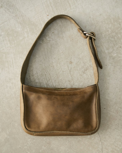 Olive RD05 Leather Shoulder Bag