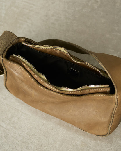 Olive RD05 Leather Shoulder Bag