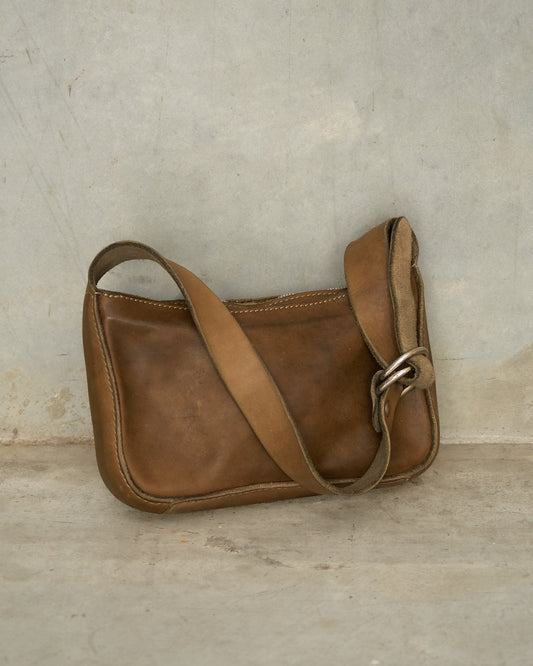 Olive RD05 Leather Shoulder Bag