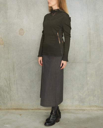 Issey Miyake A-POC Long Sleeve Top