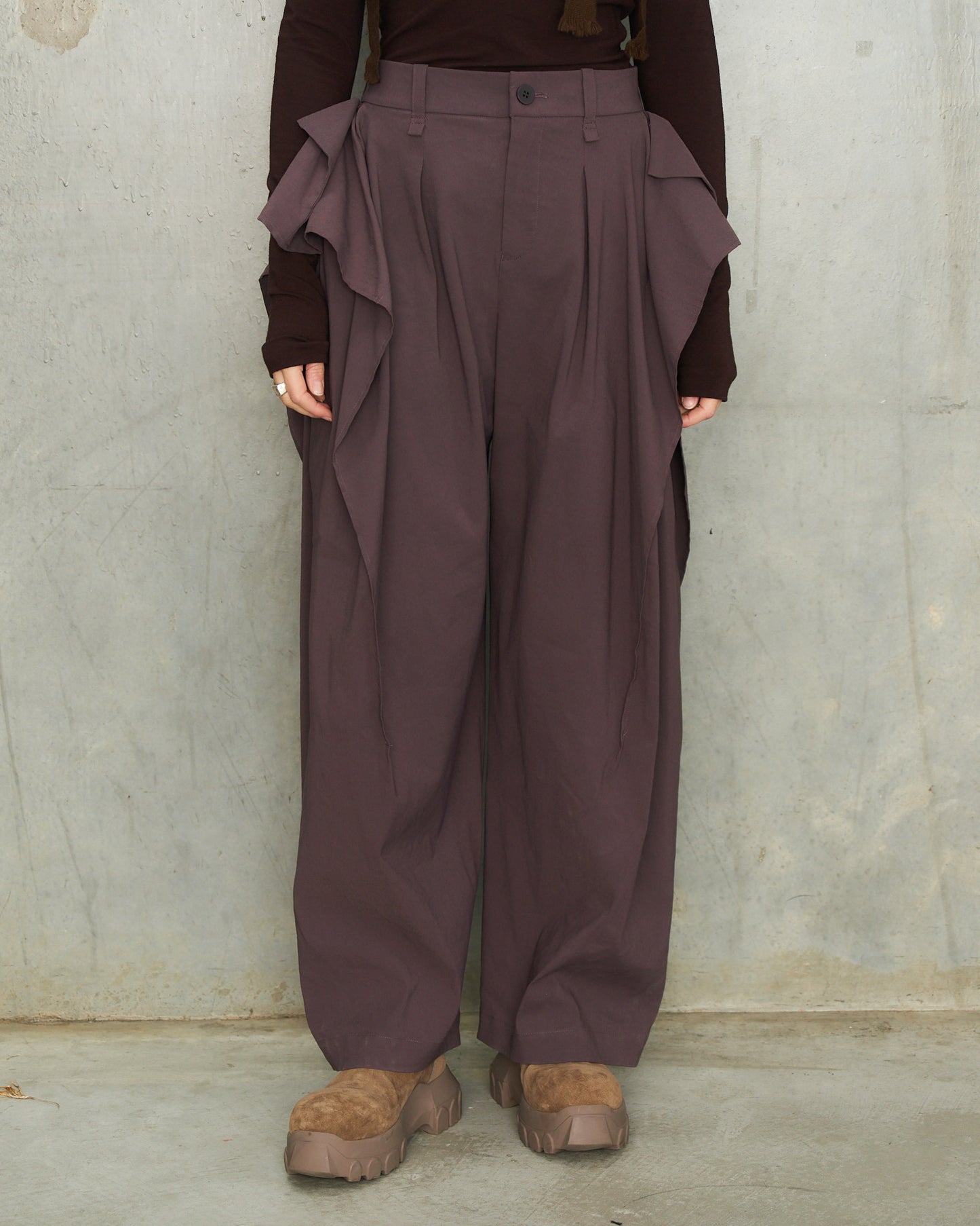 Issey Miyake Purple Trousers