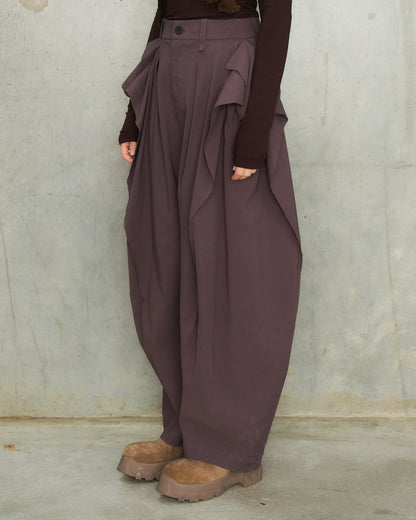 Issey Miyake Purple Trousers