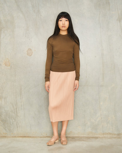 Beige Classic Skirt