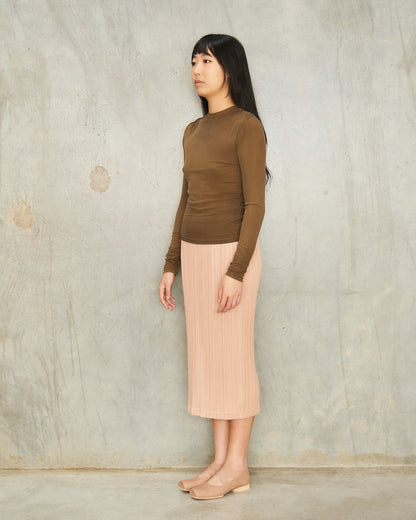 Beige Classic Skirt