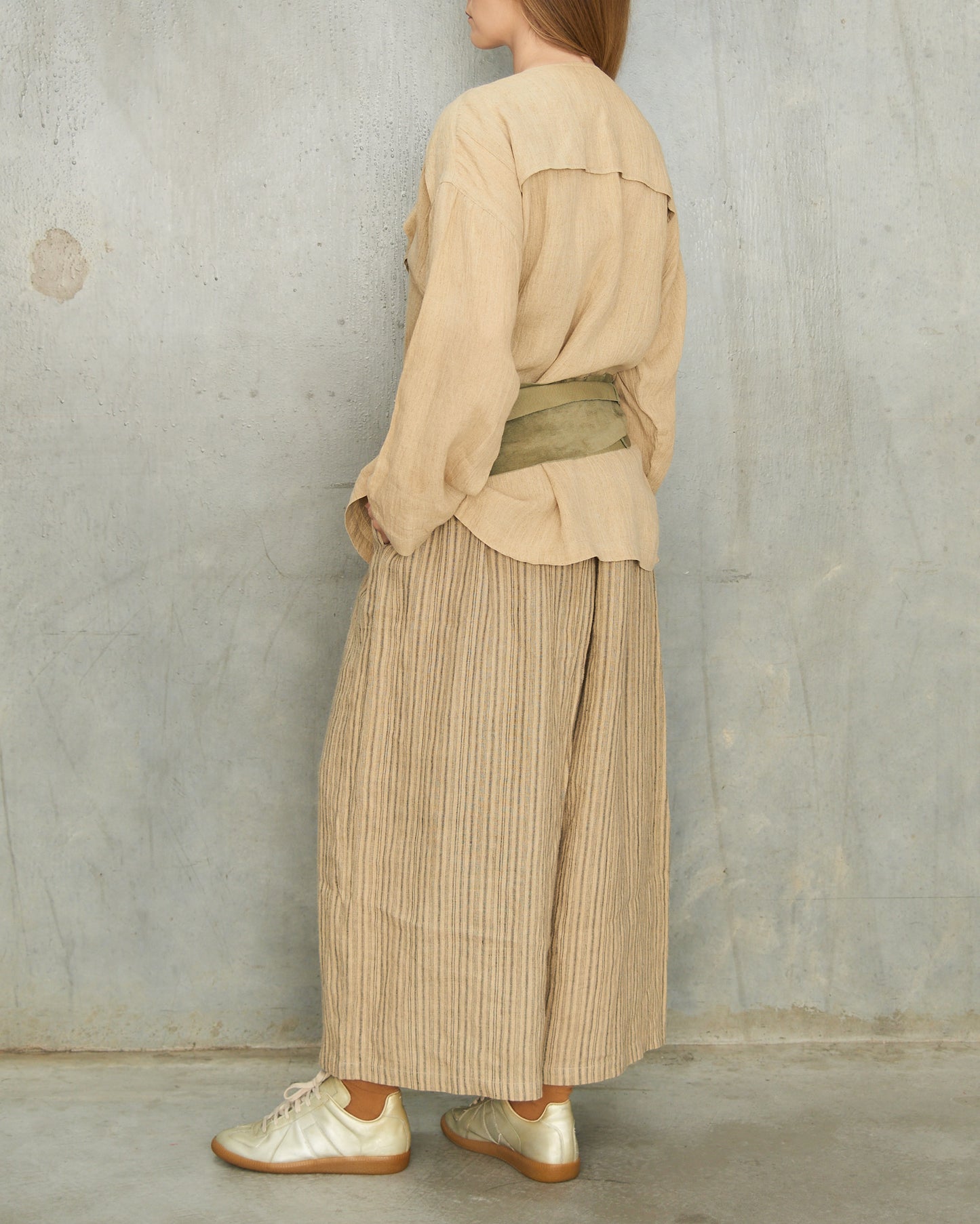 Issey Miyake Beige 3 Piece Ensemble