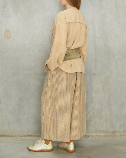 Issey Miyake Beige 3 Piece Ensemble