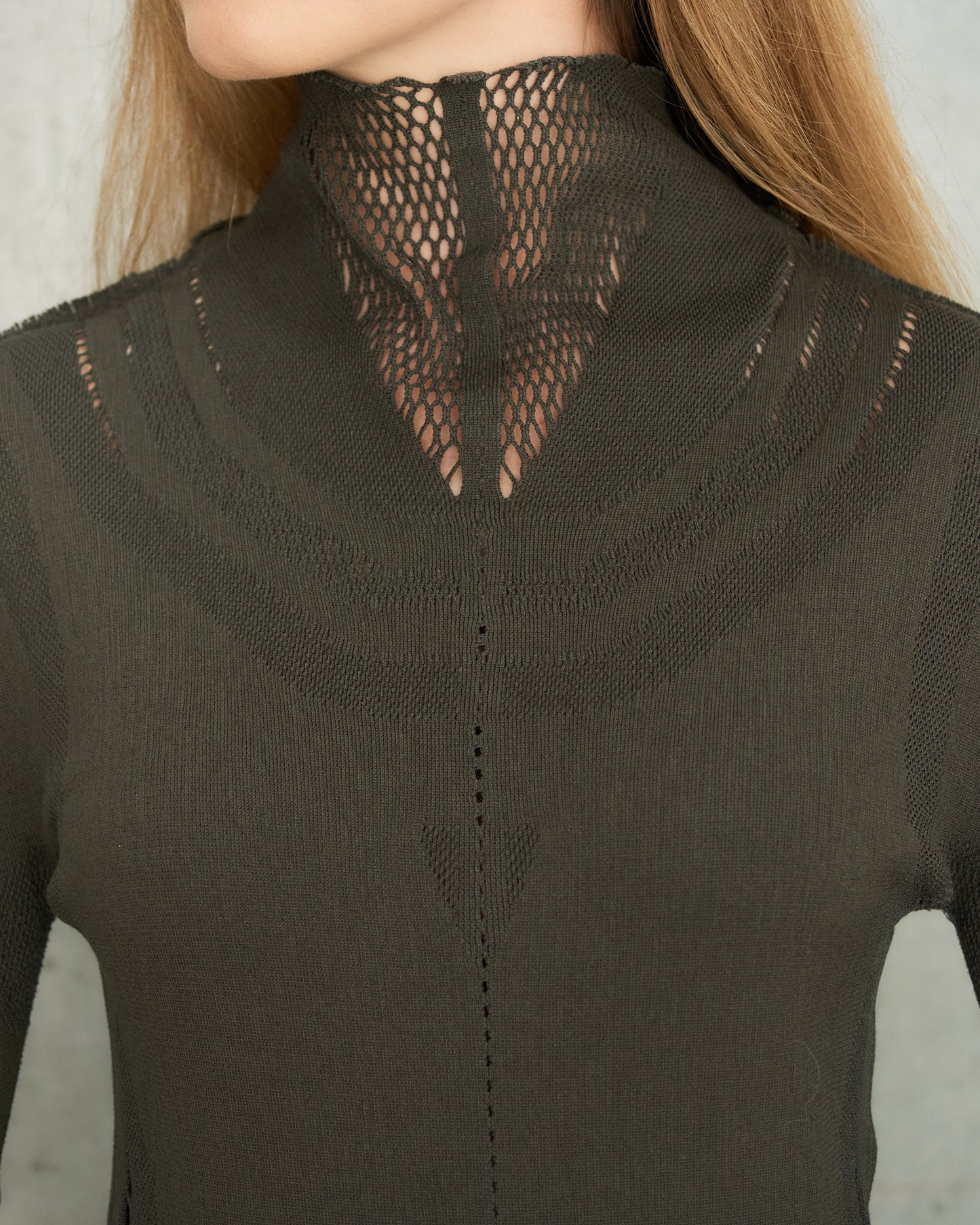 Issey Miyake A-POC Long Sleeve Top
