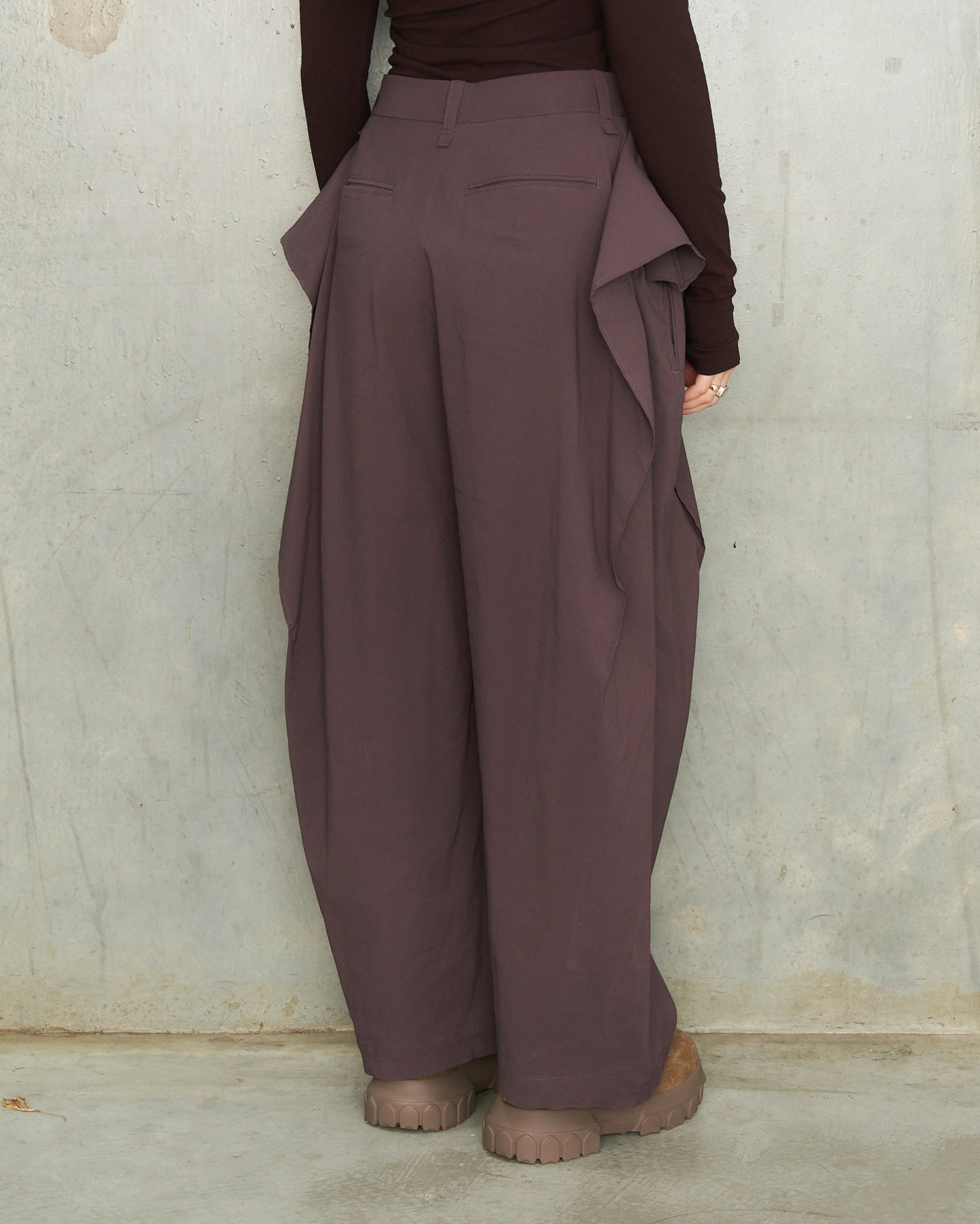 Issey Miyake Purple Trousers
