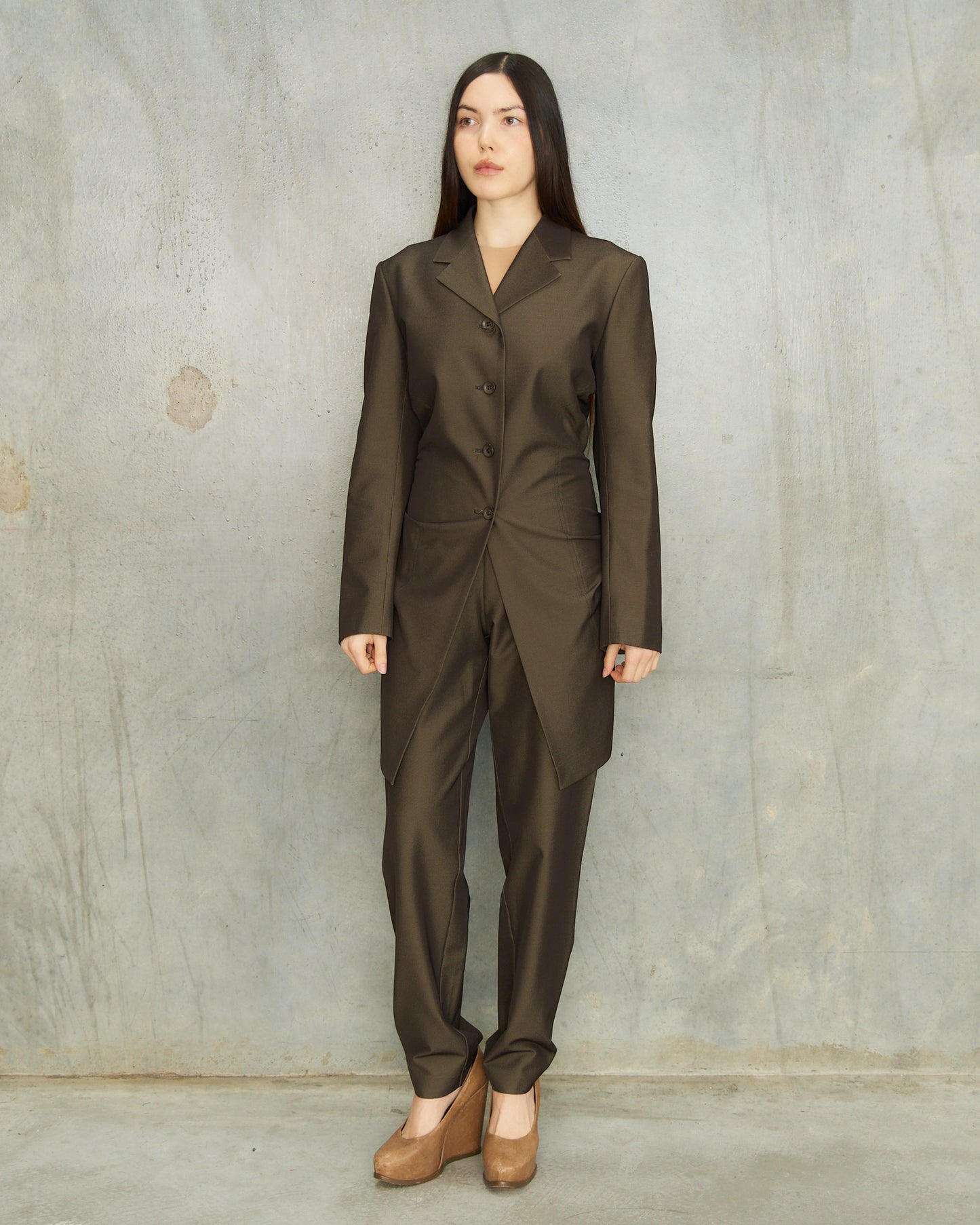 Issey Miyake FW1998 Origami Pleat 2 Piece Suit