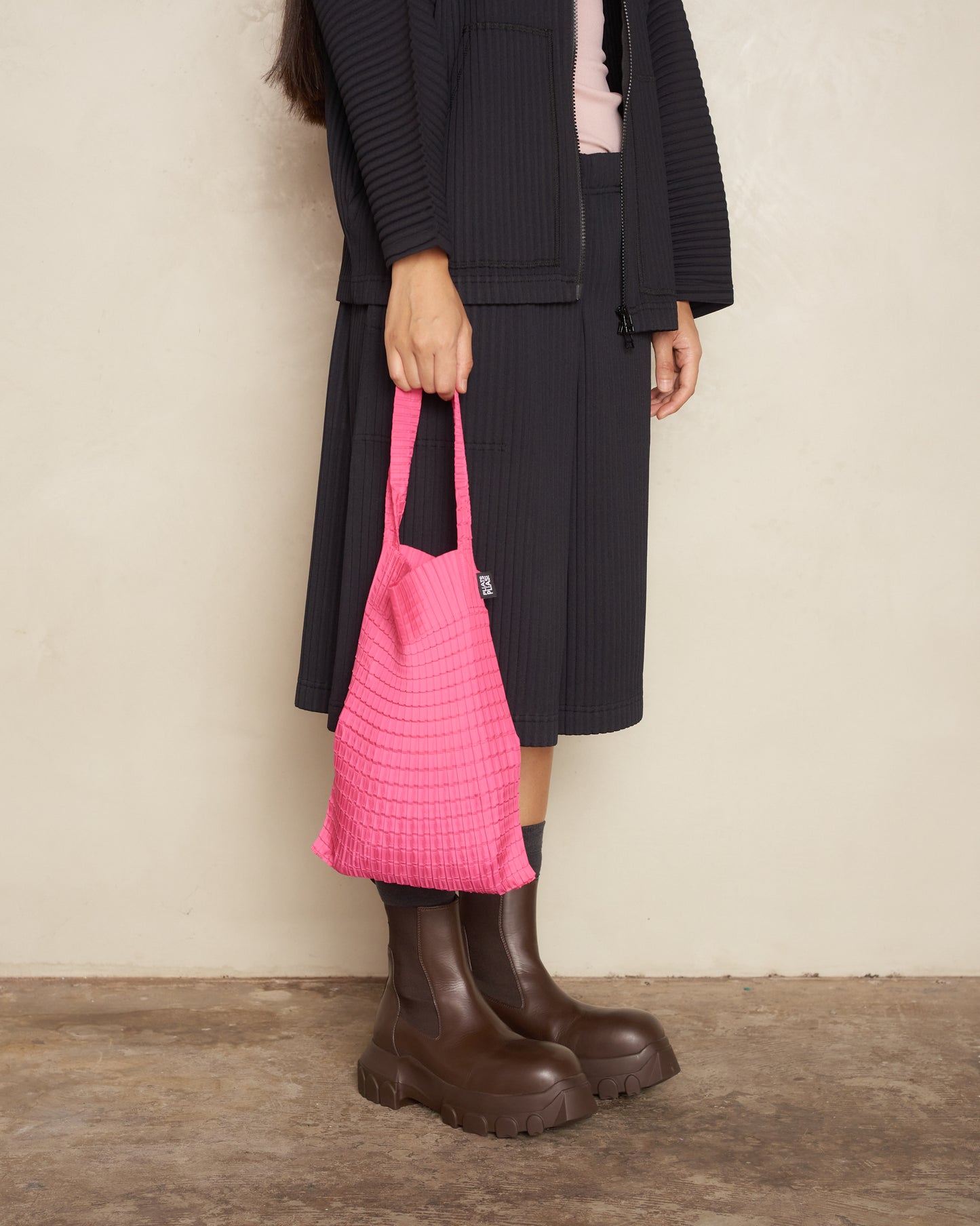 Pink Daily Pleats Bag