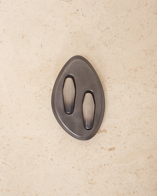 Black Small Spear Earring