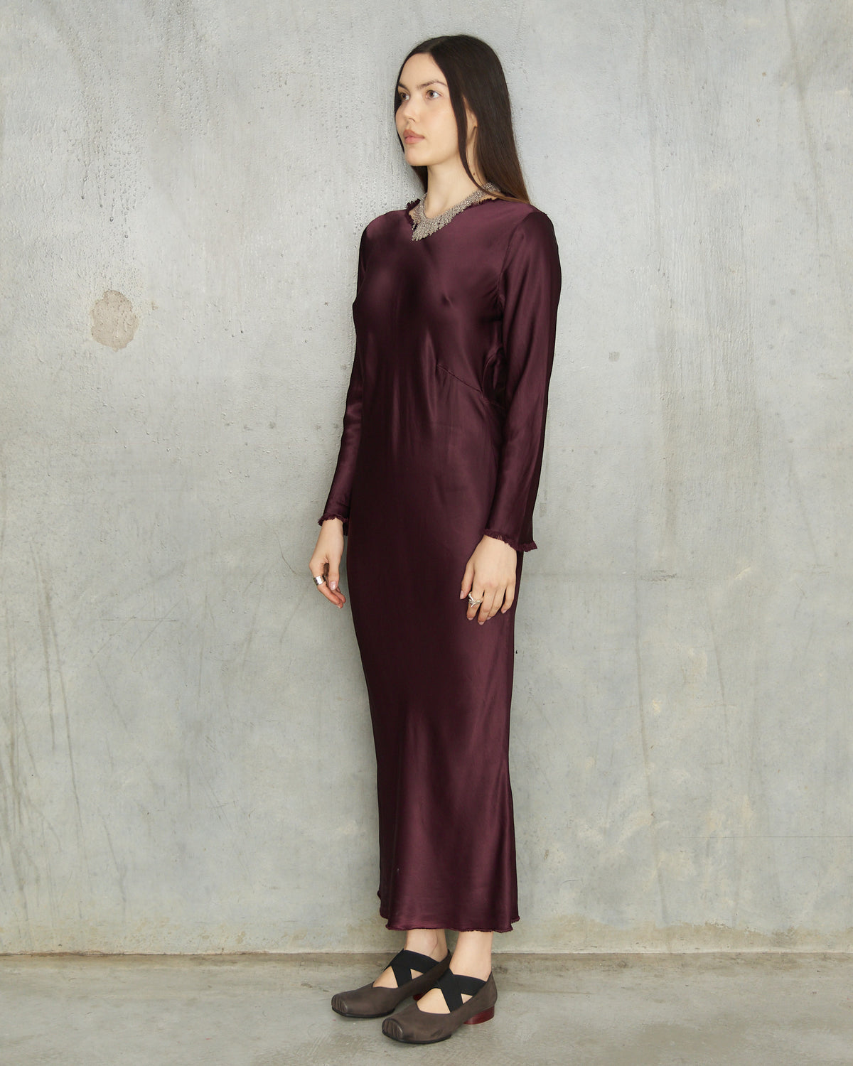 Aubergine Vicky Dress