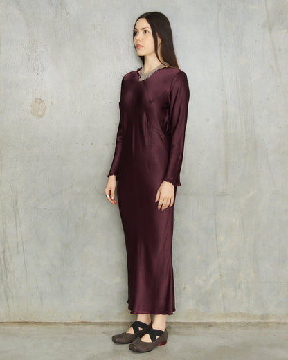 Aubergine Vicky Dress