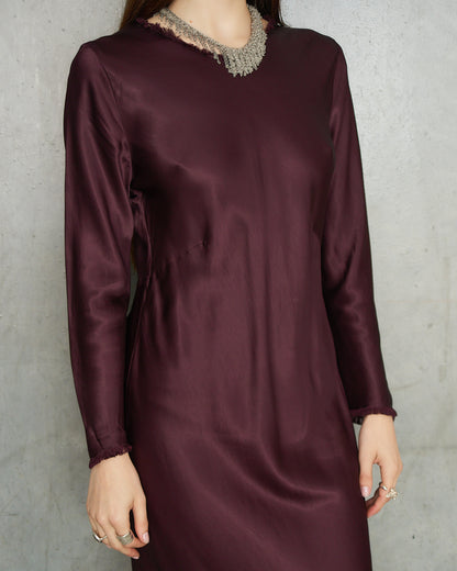 Aubergine Vicky Dress