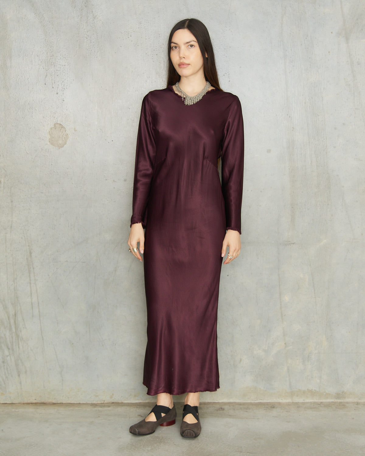 Aubergine Vicky Dress