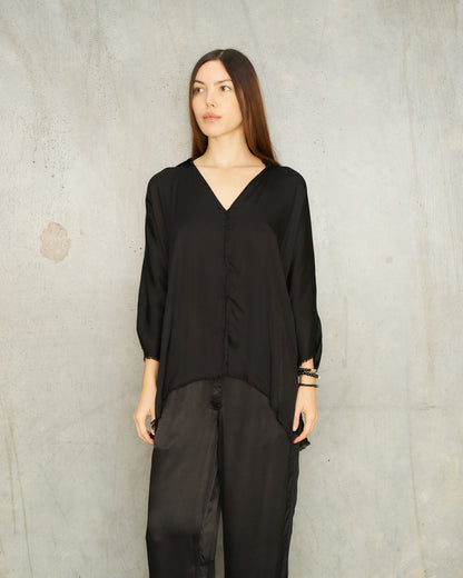 Black Alina Blouse