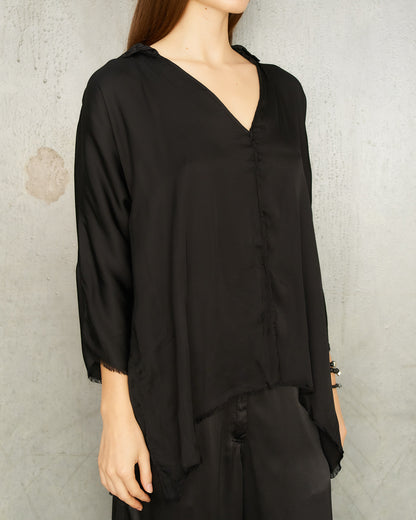 Black Alina Blouse