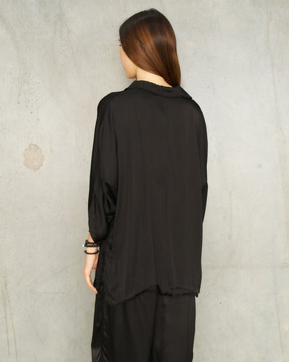Black Alina Blouse