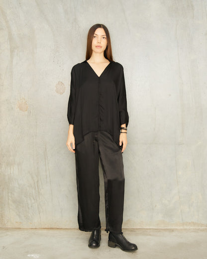 Black Alina Blouse