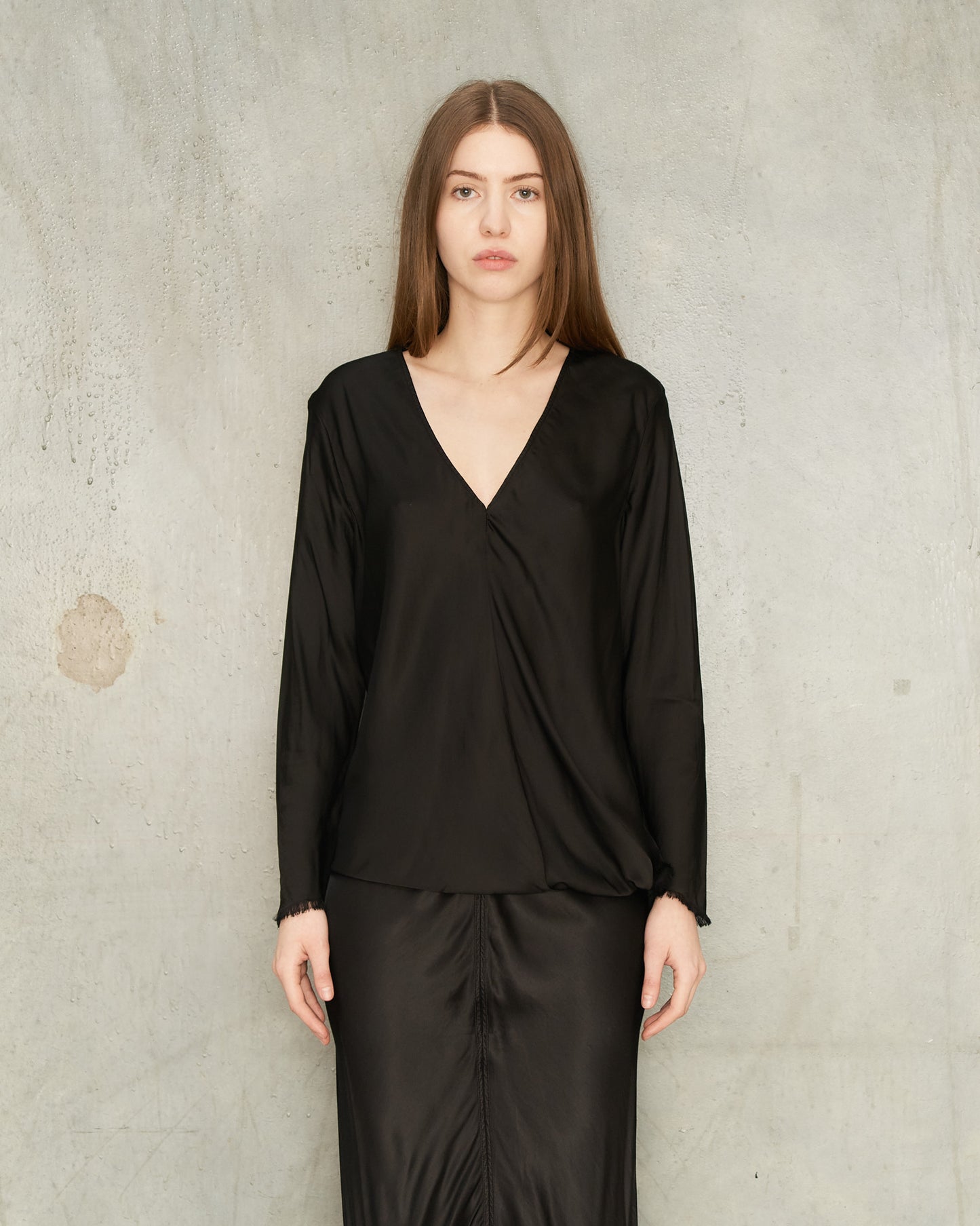Black Baja Blouse