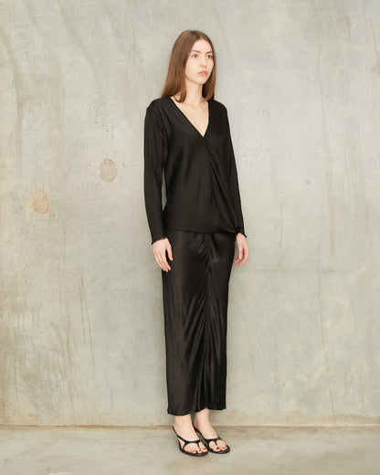 Black Ginia Skirt