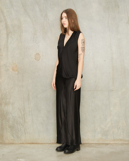 Black Short Milano Pants