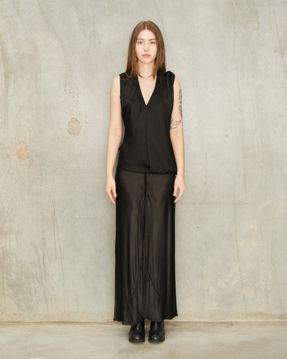 Black Short Milano Pants