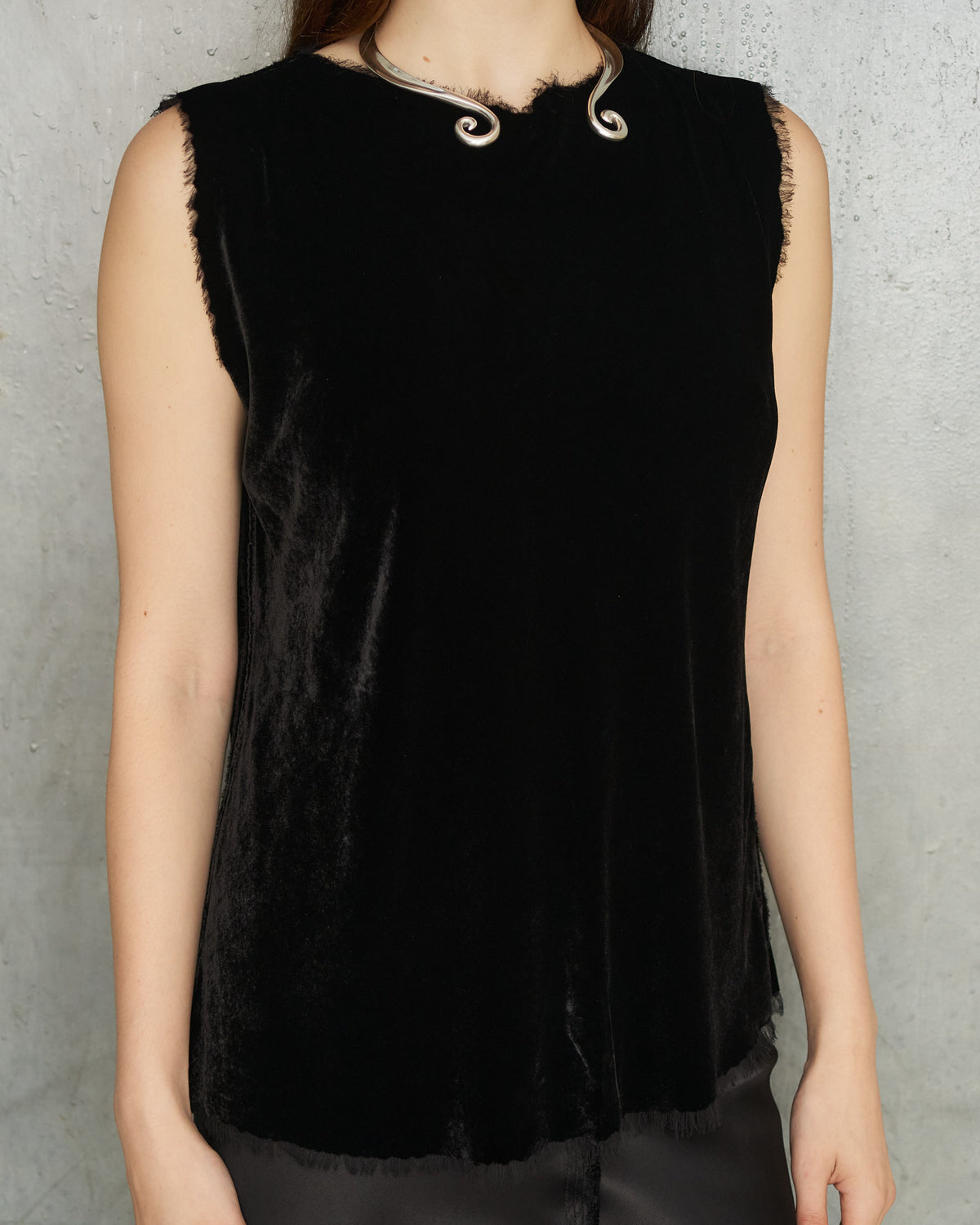 Black Velvet Mimi Top