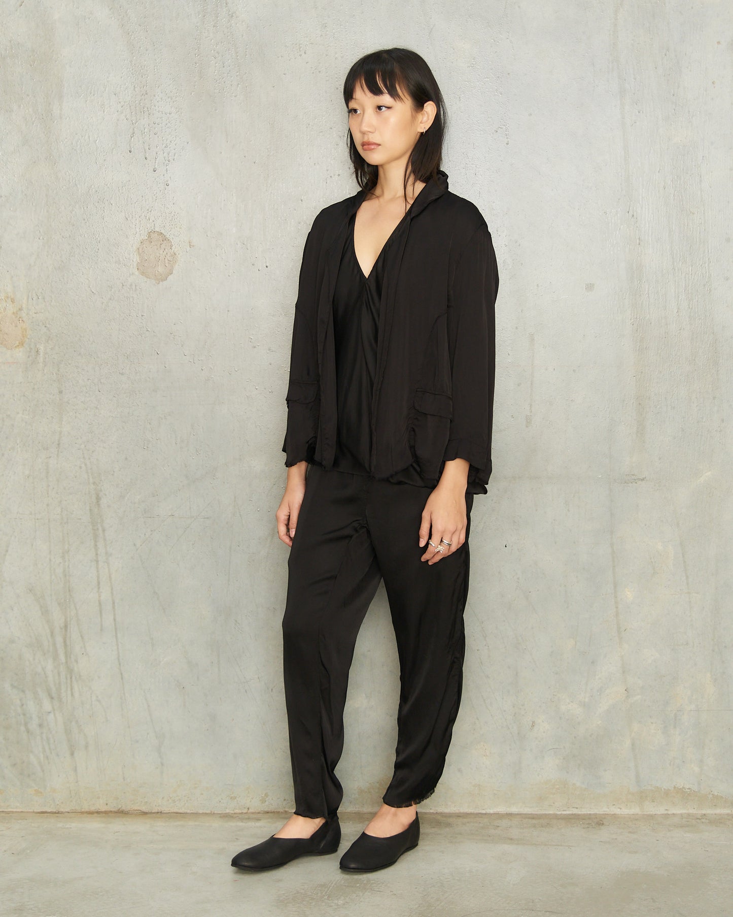 Black Voyage Pants