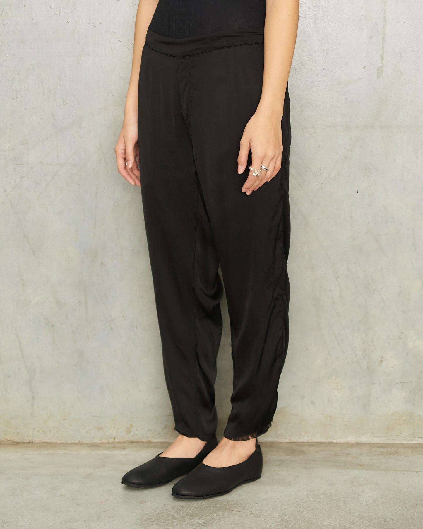Black Voyage Pants