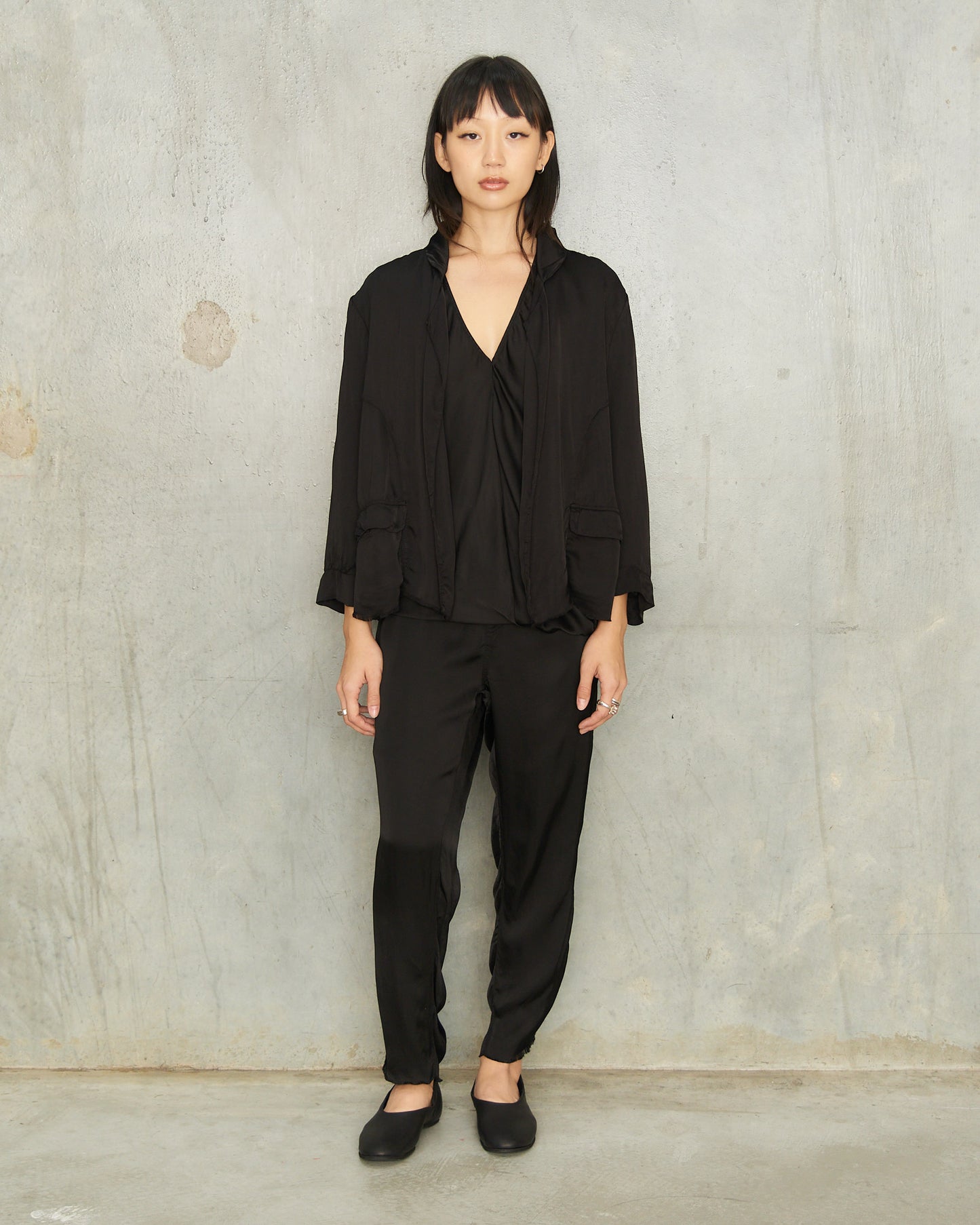 Black Voyage Pants