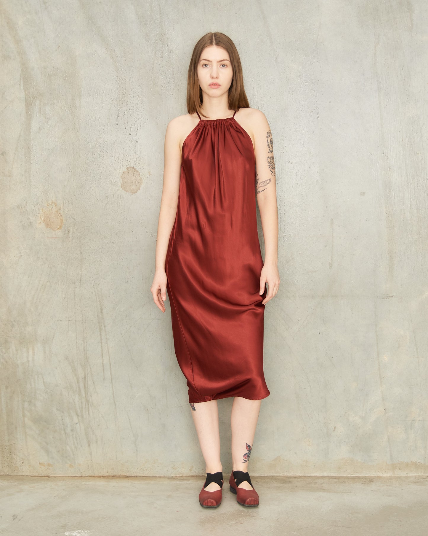 Burgundy Gatsby Dress