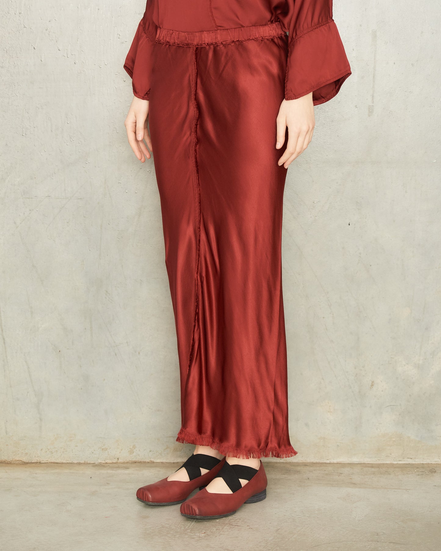 Burgundy Virginia Skirt