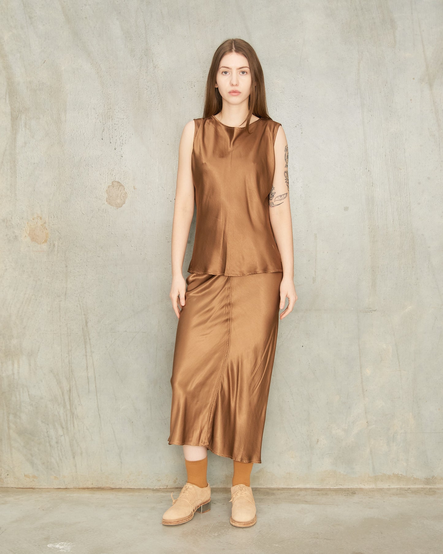 Caramel Ginia Skirt