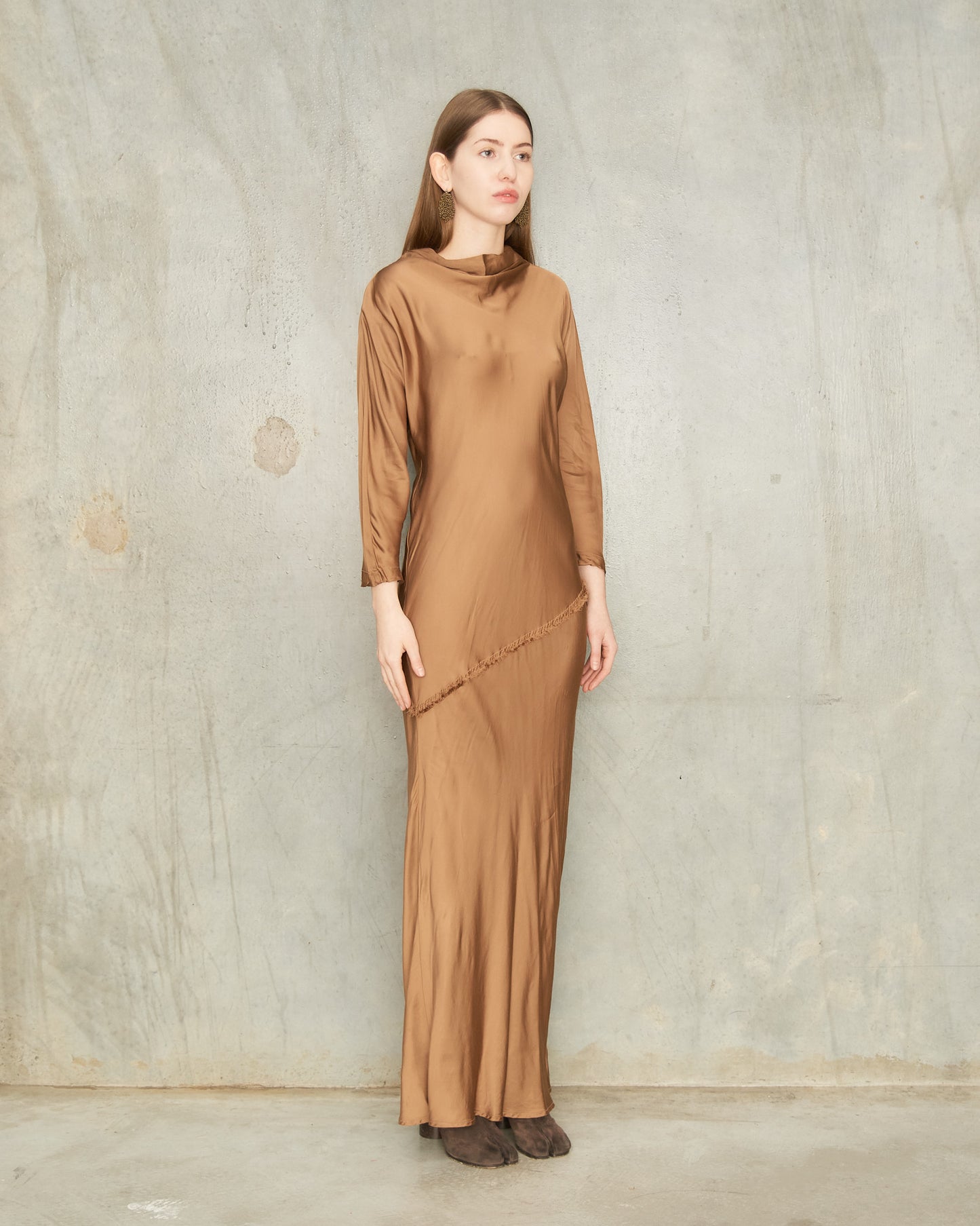Caramel Olga Dress