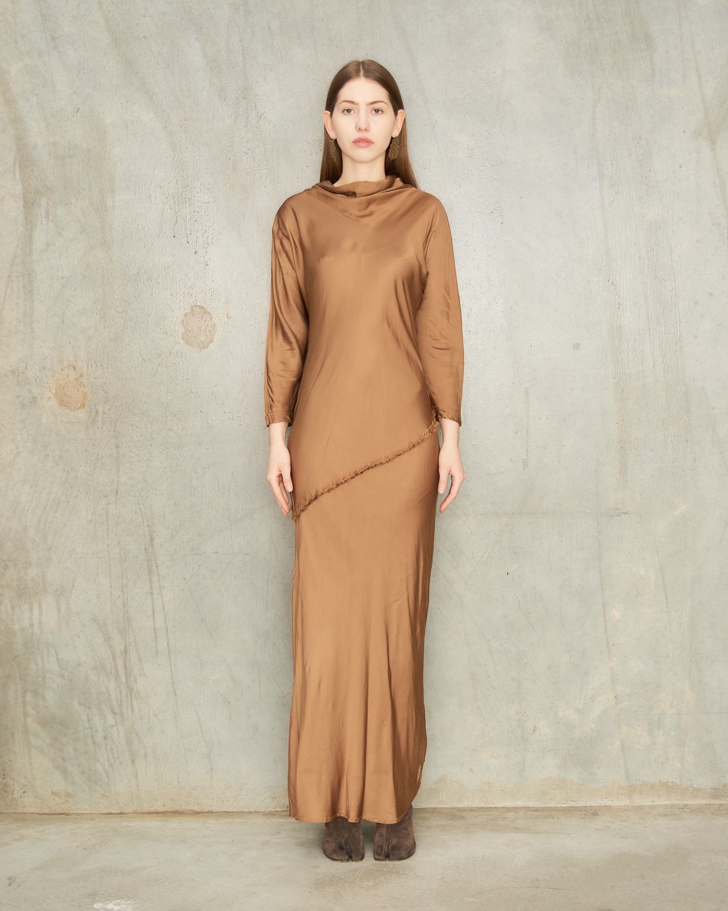Caramel Olga Dress