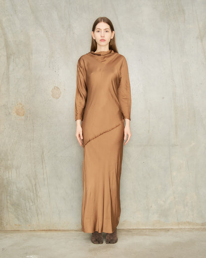 Caramel Olga Dress