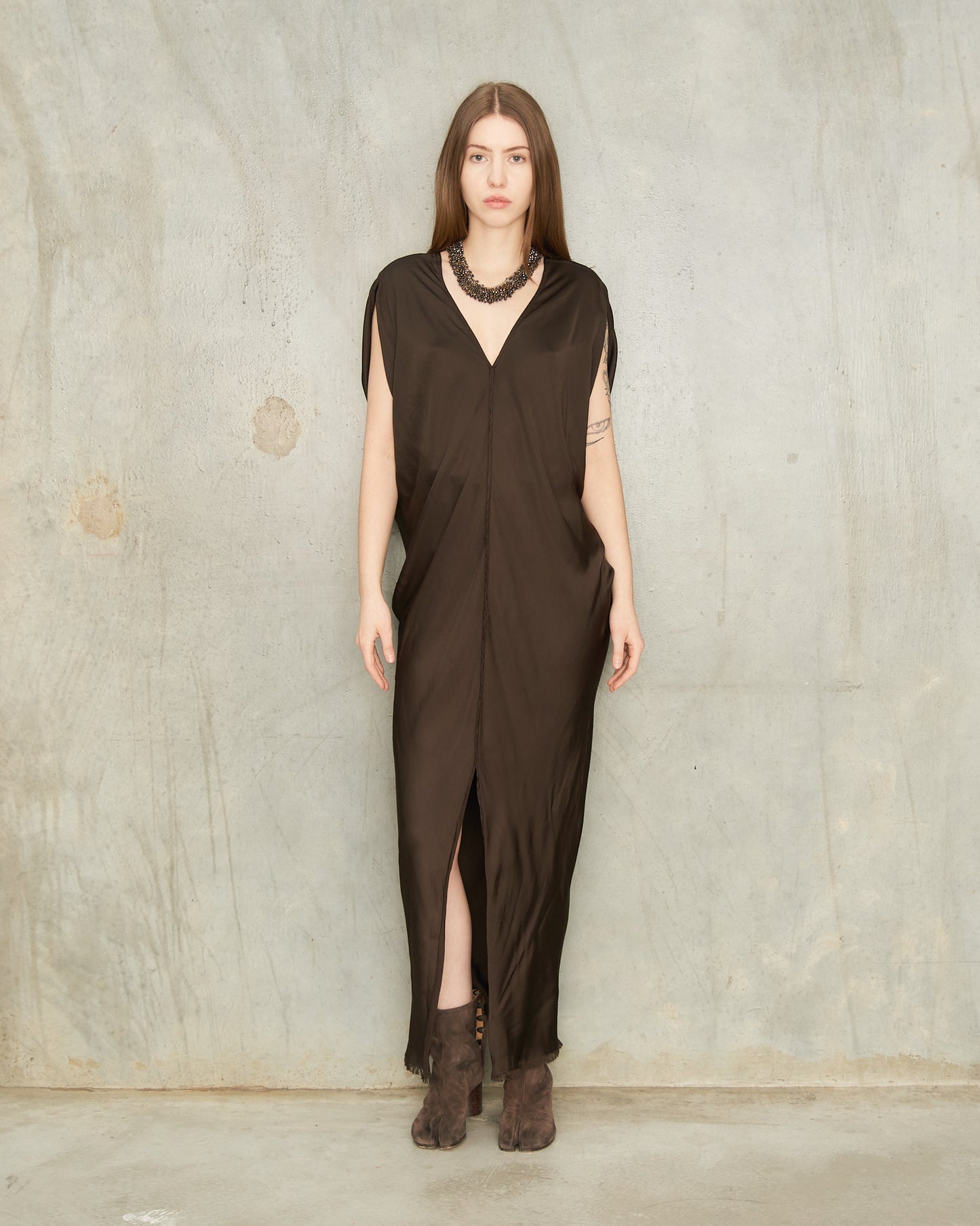 Chocolate Leah Dress