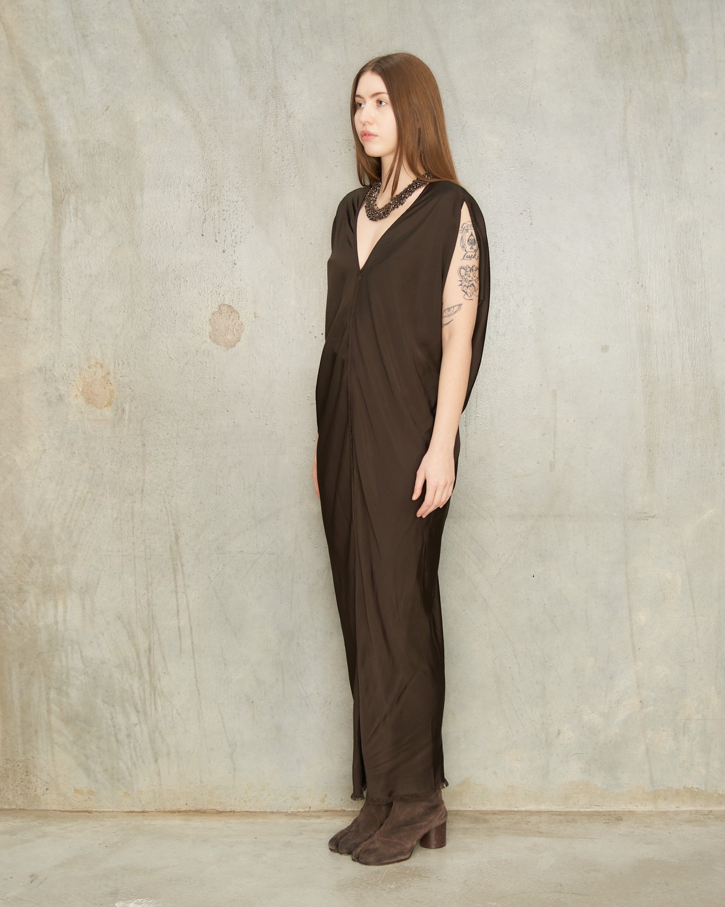 Chocolate Leah Dress