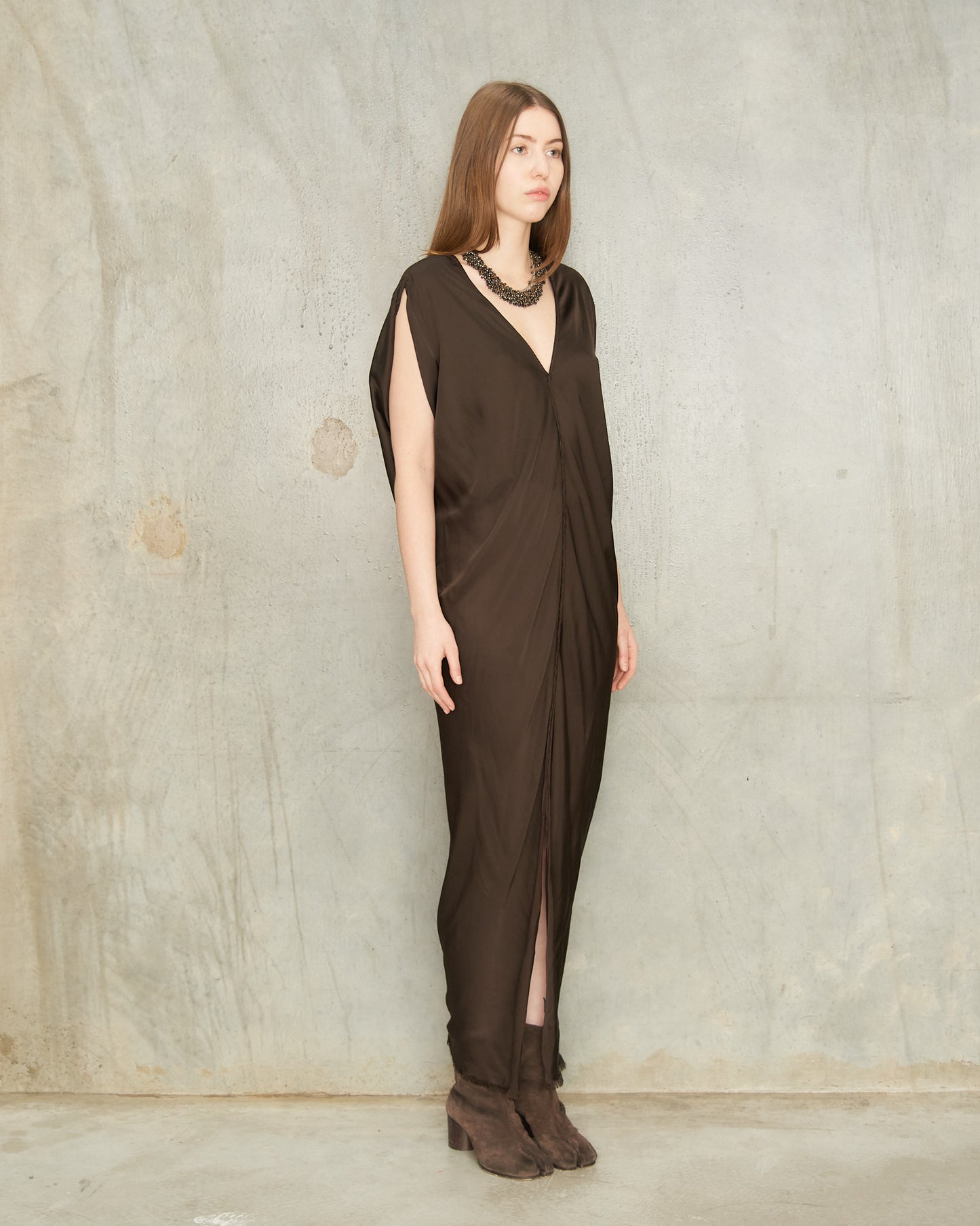 Chocolate Leah Dress