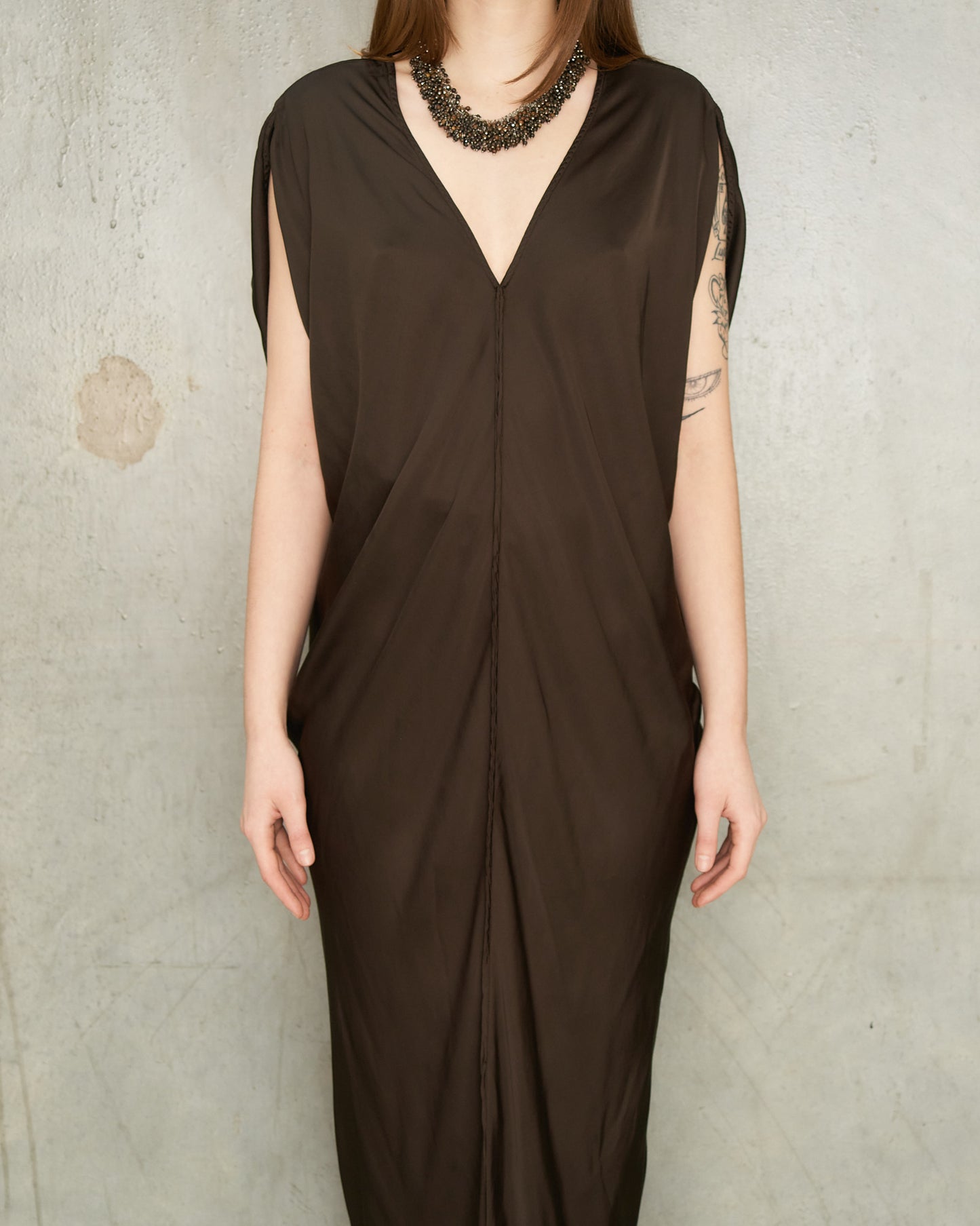 Chocolate Leah Dress