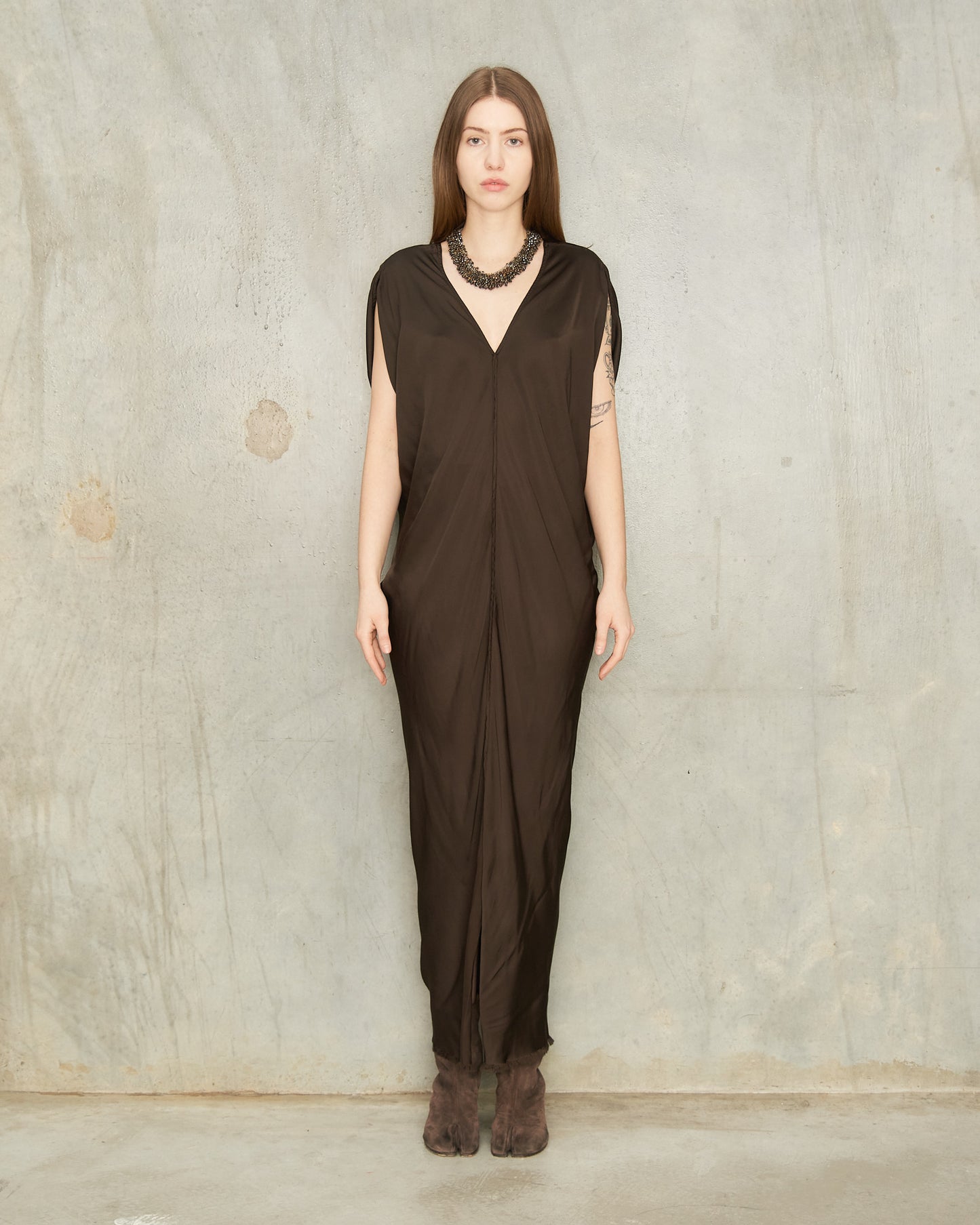 Chocolate Leah Dress