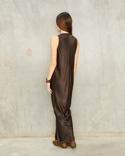 Chocolate Linda Dress