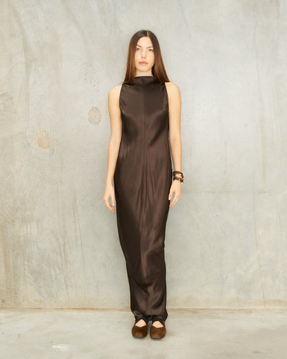 Chocolate Linda Dress