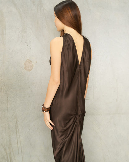 Chocolate Linda Dress