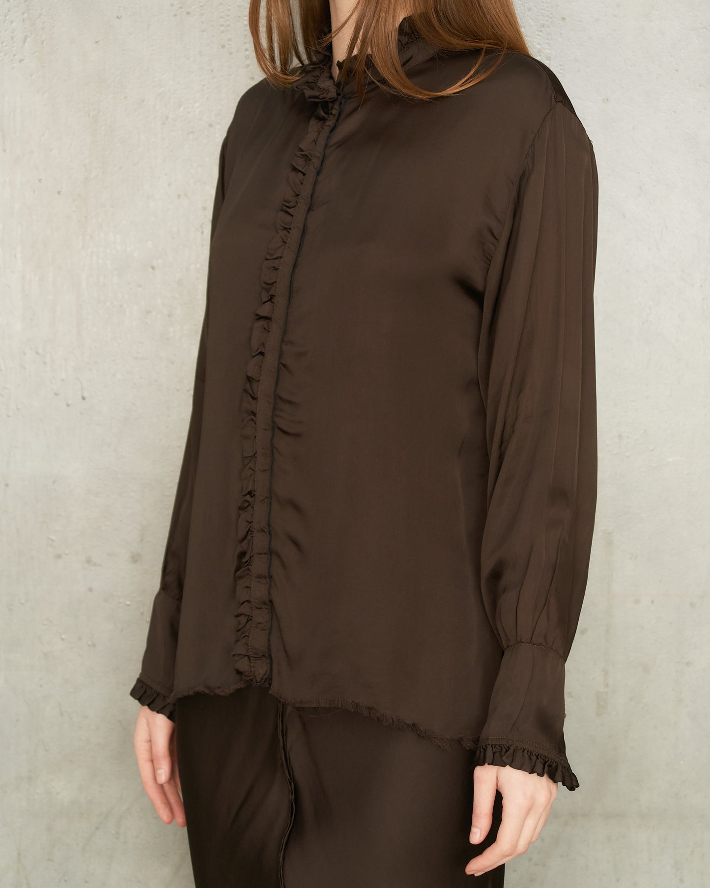 Chocolate Moni Blouse