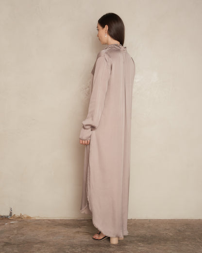Elephant Buttoned Shirt Dress