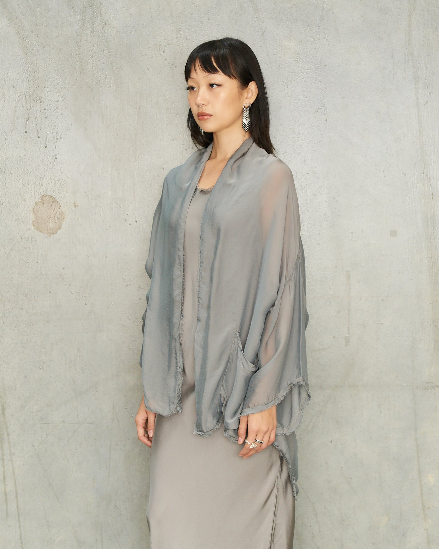 Eucalyptus Silk Privee Jacket