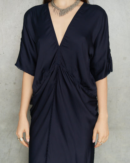 Navy Jeanne Dress