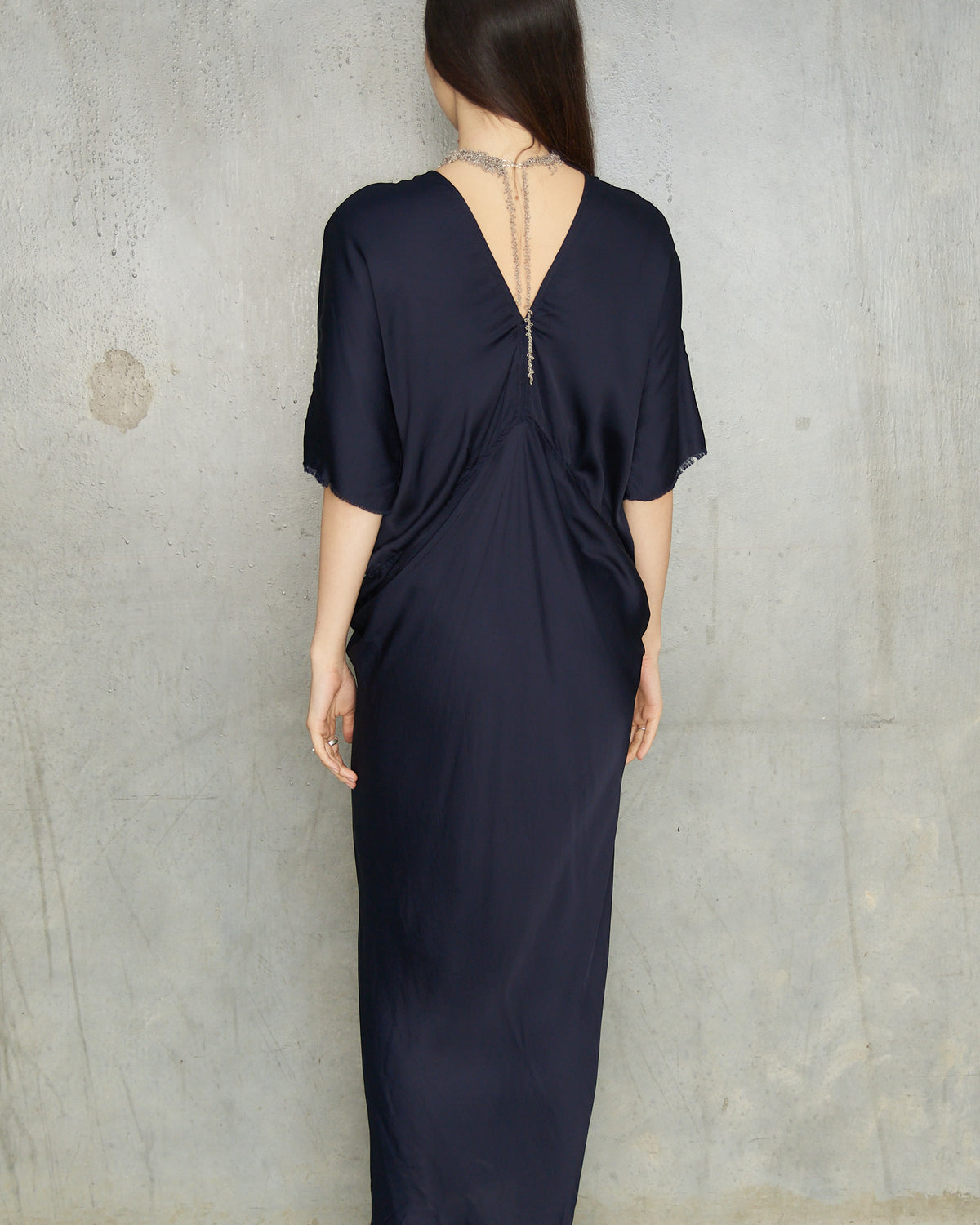 Navy Jeanne Dress